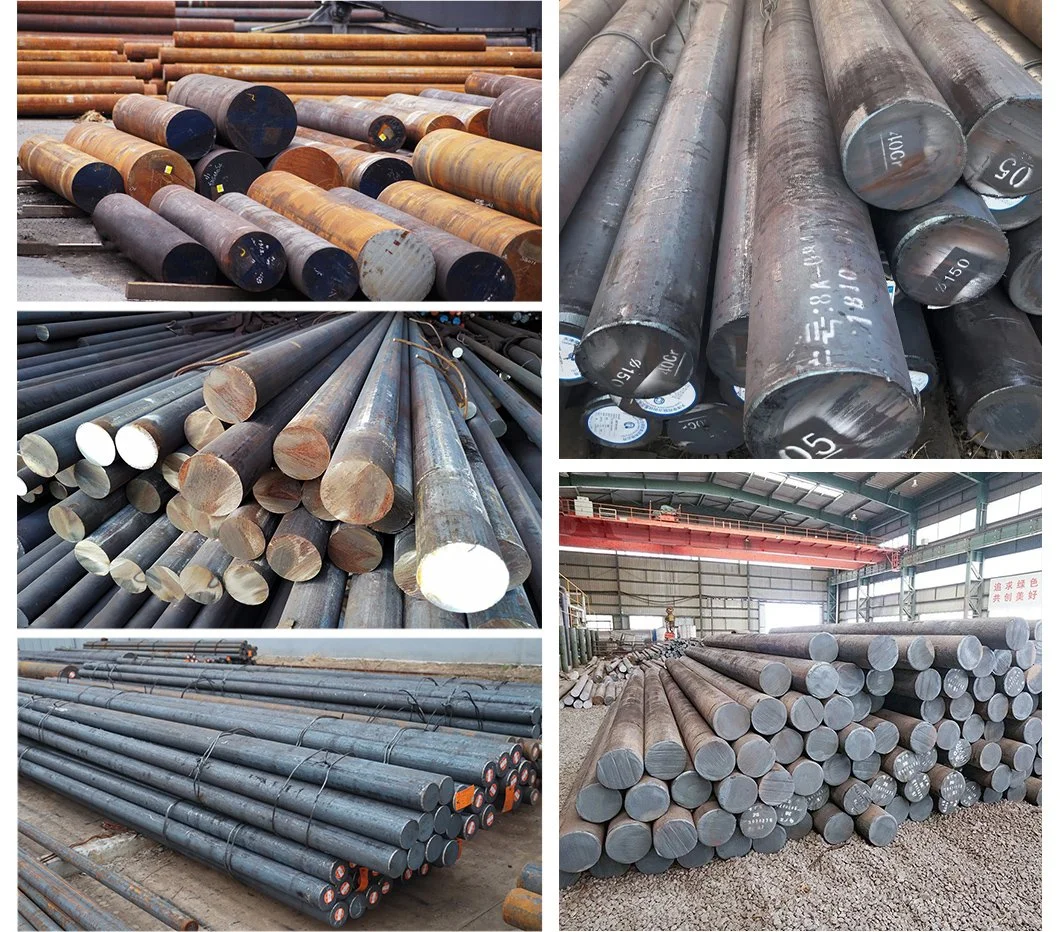 Hot Rolled Iron Carbon Steel Round Bars ASTM Ah36 1008 JIS S45c S55c S35c Die Steel Round Steel Bar Rod